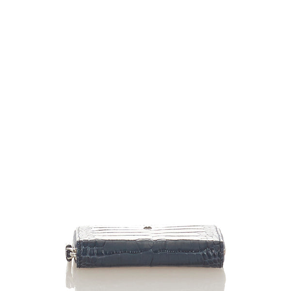 モンブラン ネイビー レザー コインケース レディース MONTBLANC 【中古】