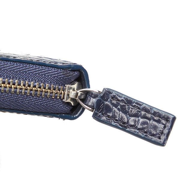 モンブラン ネイビー レザー コインケース レディース MONTBLANC 【中古】