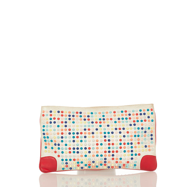 クリスチャンルブタン スタッズ マルチ レザー 肩掛け ショルダーバッグ レディース Christian Louboutin 【中古】