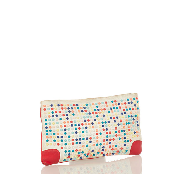 クリスチャンルブタン スタッズ マルチ レザー 肩掛け ショルダーバッグ レディース Christian Louboutin 【中古】
