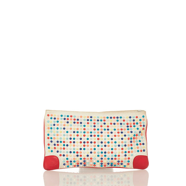 クリスチャンルブタン スタッズ マルチ レザー 肩掛け ショルダーバッグ レディース Christian Louboutin 【中古】