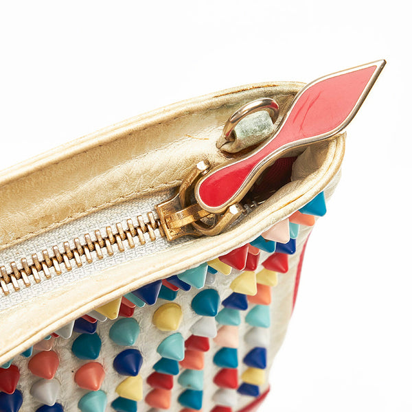 クリスチャンルブタン スタッズ マルチ レザー 肩掛け ショルダーバッグ レディース Christian Louboutin 【中古】