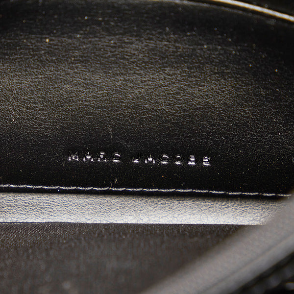 マークジェイコブス エンパイアシティ M0014437 レッド レザー チェーン ショルダーバッグ レディース MARC JACOBS 【中古】