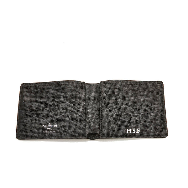 ルイ ヴィトン エピ ポルトフォイユ・スレンダー 二つ折り財布 M60332 ブラック レザー レディース LOUIS VUITTON 【中古】