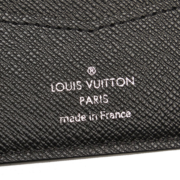ルイ ヴィトン エピ ポルトフォイユ・スレンダー 二つ折り財布 M60332 ブラック レザー レディース LOUIS VUITTON 【中古】