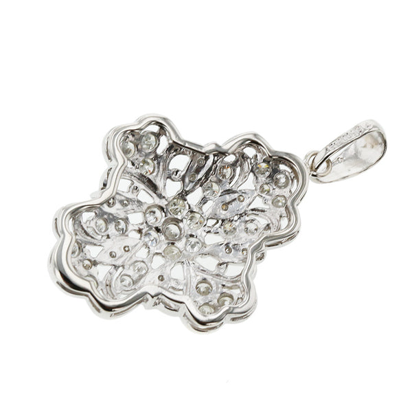 Pt900 プラチナ ダイヤ1.64ct ペンダントトップ レディース 【中古】
