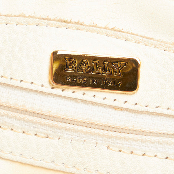 バリー リュック・デイパック ブラウン レザー レディース BALLY 【中古】