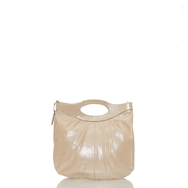 コーチ ハンドバッグ ショルダーバッグ２WAY 14054 ベージュ レザー レディース COACH 【中古】