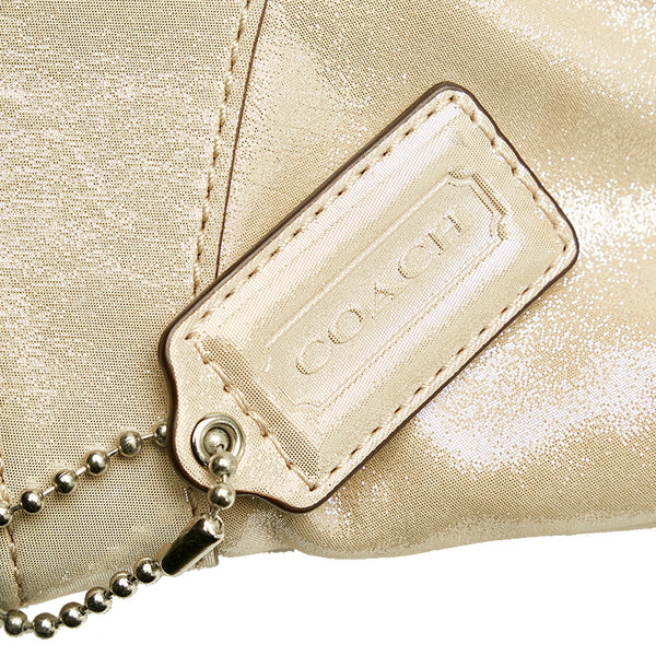 コーチ ハンドバッグ ショルダーバッグ２WAY 14054 ベージュ レザー レディース COACH 【中古】