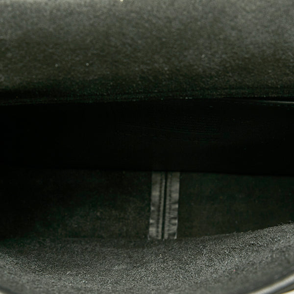 コーチ ブラック レザー ハンドバッグ ショルダーバッグ２WAY レディース COACH 【中古】