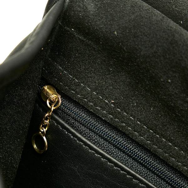 コーチ ブラック レザー ハンドバッグ ショルダーバッグ２WAY レディース COACH 【中古】