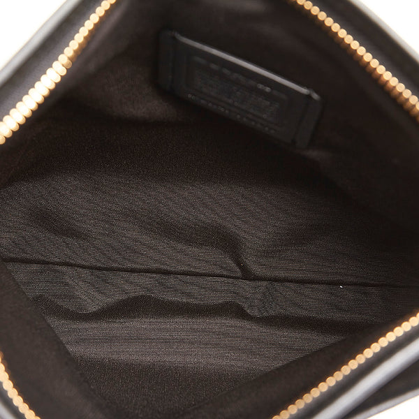 コーチ シグネチャー F29210 ブラウン PVC レザー ショルダーバッグ レディース COACH 【中古】