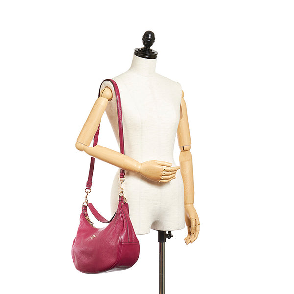 コーチ ハンドバッグ ショルダーバッグ 2WAY ピンク レザー レディース COACH 【中古】