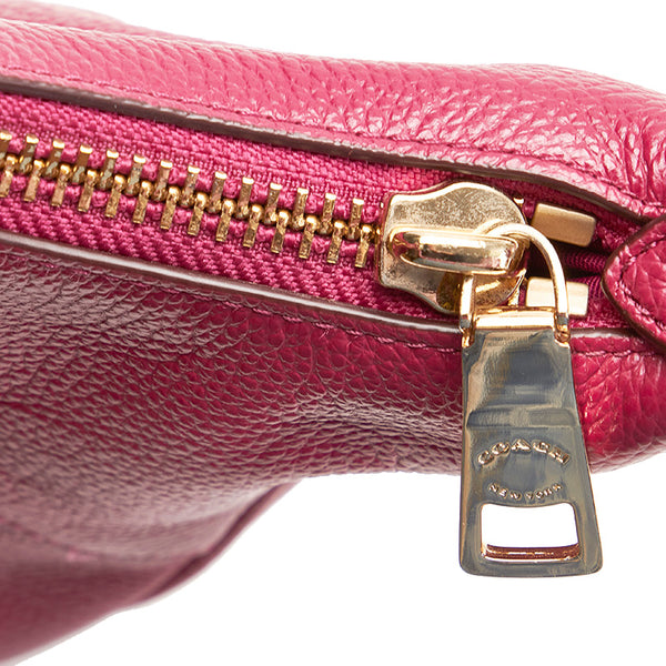 コーチ ハンドバッグ ショルダーバッグ 2WAY ピンク レザー レディース COACH 【中古】