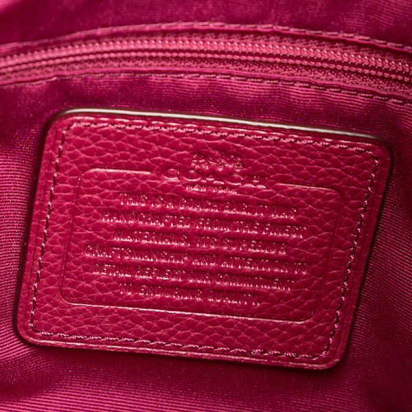 コーチ ハンドバッグ ショルダーバッグ 2WAY ピンク レザー レディース COACH 【中古】