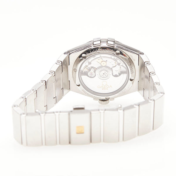 オメガ コンステレーション  123.10.35.20.13.002 シルバー ステンレススチール 腕時計 メンズ OMEGA ブルー文字盤 【中古】