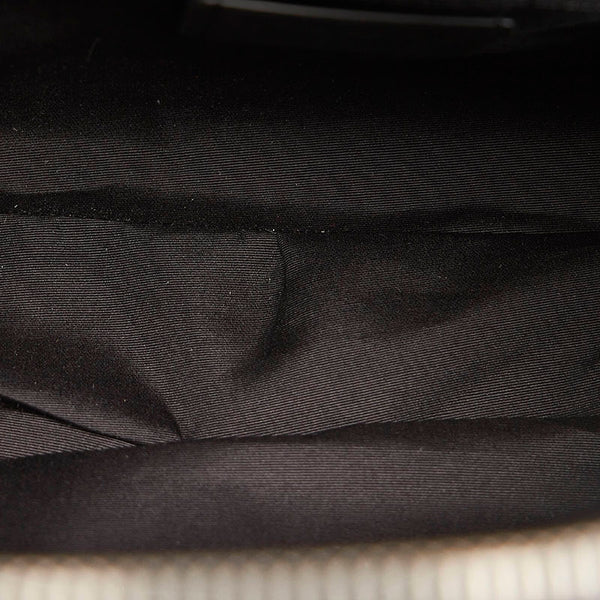 コーチ シグネチャー F29040 ブラック PVC レザー リュック バックパック レディース COACH 【中古】