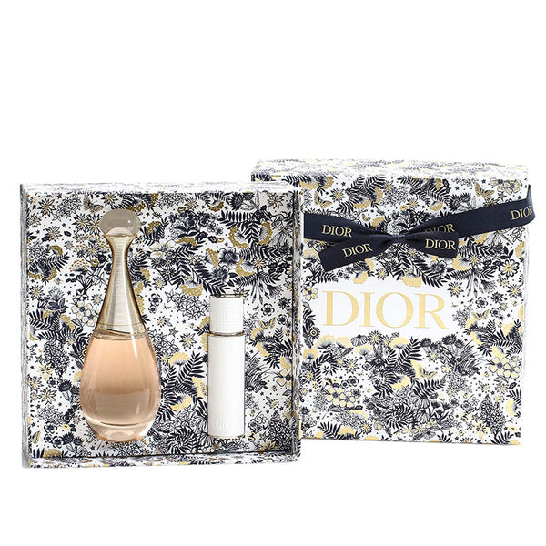 ディオール ジャドール オードゥ パルファン 2点セット クリア ホワイト ガラス 香水 レディース Dior 【中古】