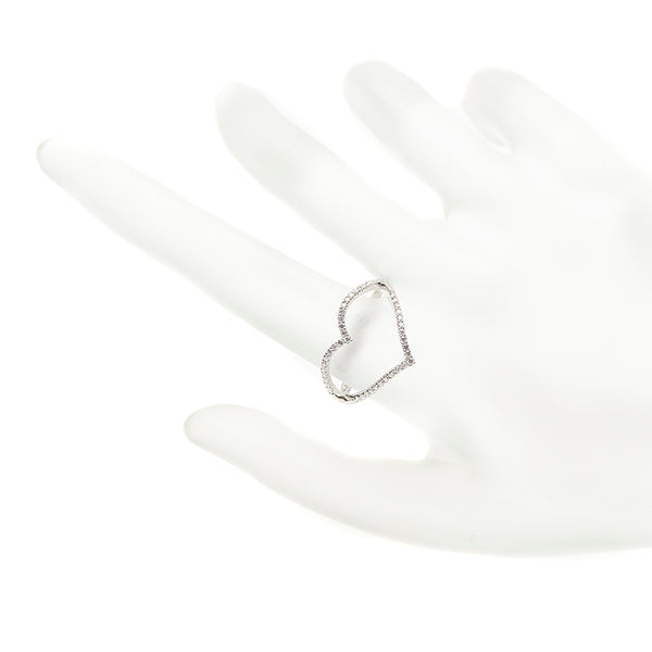 スタージュエリー K18 ゴールド ダイヤ0.18ct ルビー リング 指輪  STAR JEWELRY 13号 【中古】