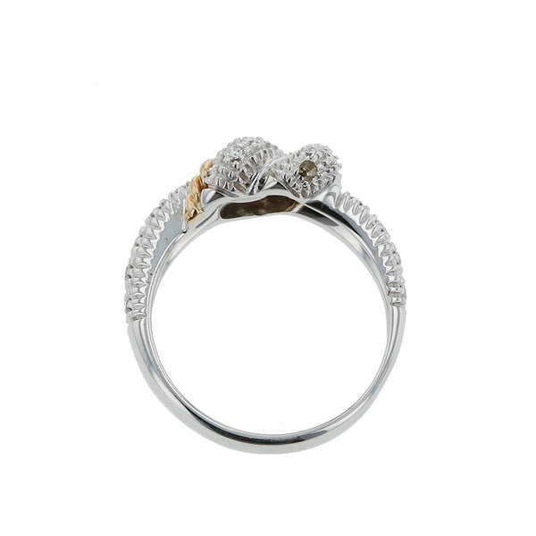 スタージュエリー K18WG ホワイトゴールド ダイヤ0.32ct リング 指輪 レディース STAR JEWELRY 11.5号 【中古】