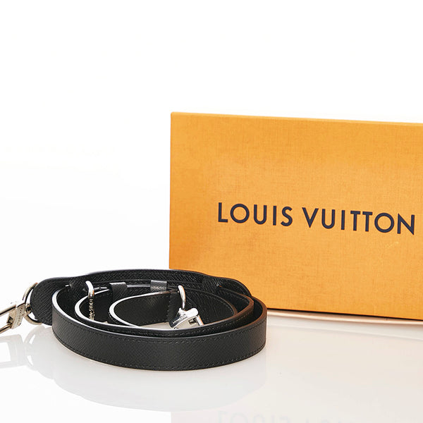 ルイ ヴィトン ブラック レザー ショルダーストラップ レディース LOUIS VUITTON 【中古】