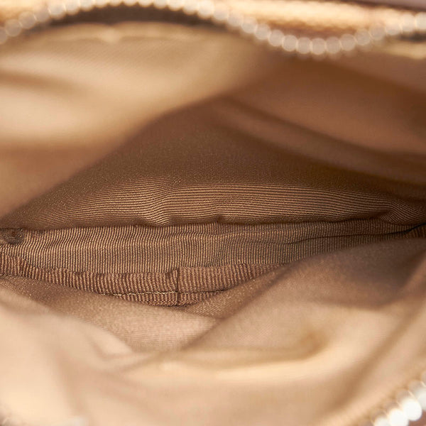 コーチ シグネチャー ウエストバッグ ベージュ PVC レディース COACH 【中古】