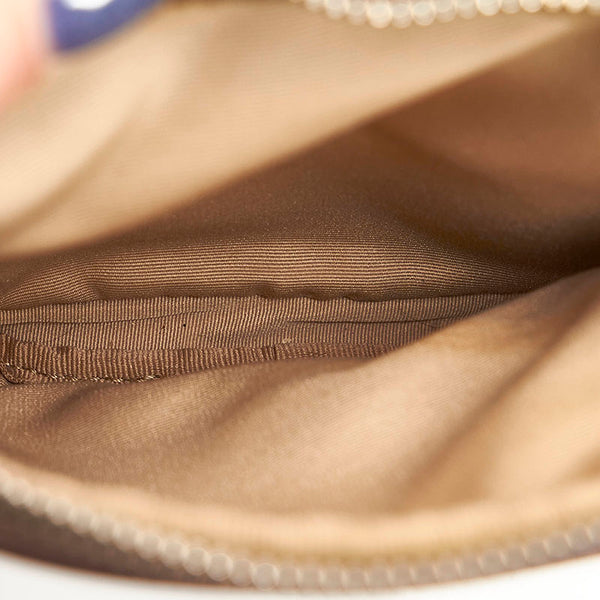 コーチ シグネチャー ウエストバッグ ベージュ PVC レディース COACH 【中古】