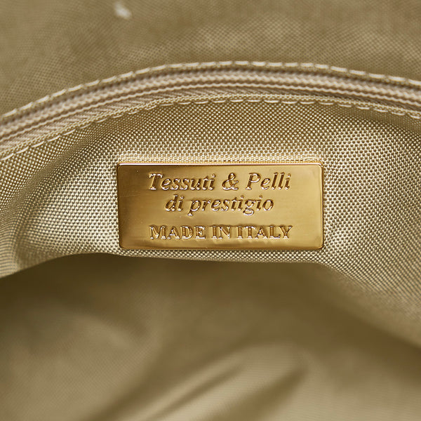 オロビアンコ ブラウン PVC ハンドバック ショルダーバック 2WAY  レディース Orobianco 【中古】