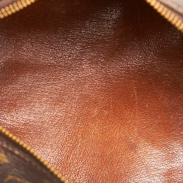 ルイ ヴィトン モノグラム パピヨンGM M51365 ブラウン PVC レザー ハンドバッグ レディース LOUIS VUITTON 【中古】