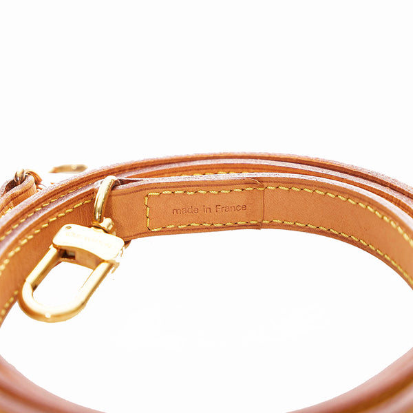 ルイ ヴィトン ブラウン レザー ショルダーストラップ レディース LOUIS VUITTON 【中古】