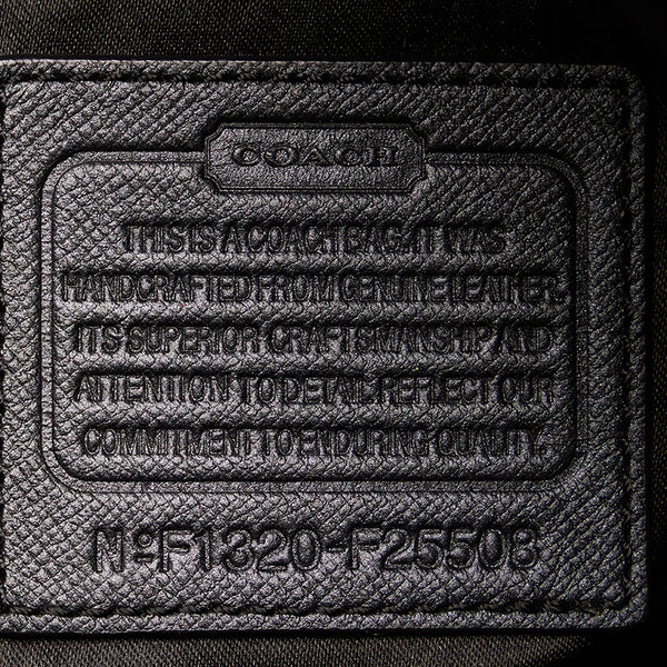 コーチ ハンドバッグ ショルダーバッグ 2WAY  F25508 ダークネイビー レザー レディース COACH 【中古】