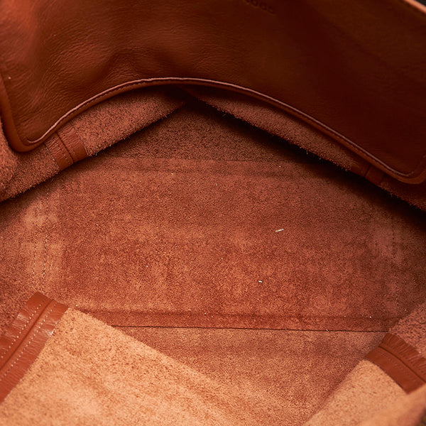 コーチ トートバッグ ブラウン レザー レディース COACH 【中古】