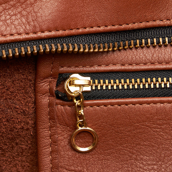 コーチ トートバッグ ブラウン レザー レディース COACH 【中古】