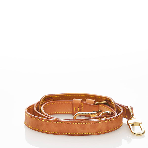 ルイ ヴィトン ショルダーストラップ ブラウン レザー レディース LOUIS VUITTON 【中古】