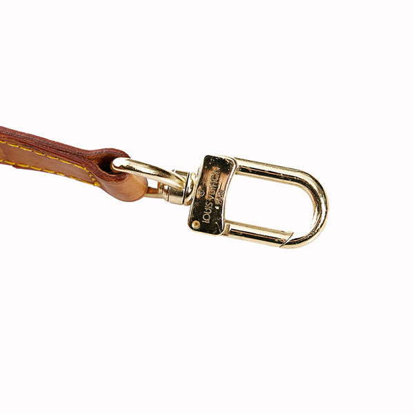 ルイ ヴィトン ショルダーストラップ ブラウン レザー レディース LOUIS VUITTON 【中古】