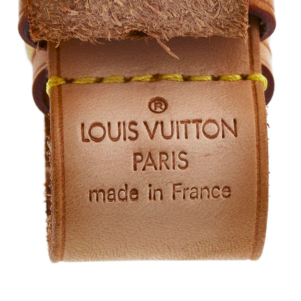 ルイ ヴィトン ベージュ レザー ポワニエ ネームタグ レディース LOUIS VUITTON 【中古】