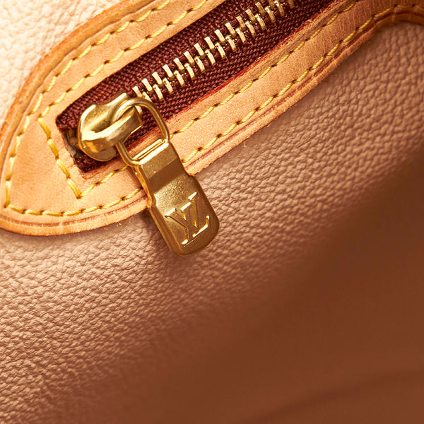 ルイ ヴィトン モノグラム バケットGM トートバッグ M42236 ブラウン PVC レザー レディース LOUIS VUITTON 【中古】