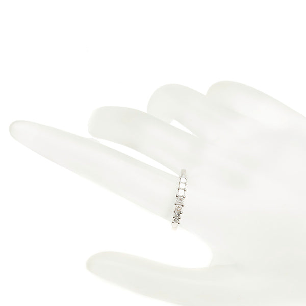 Pt950 プラチナ ダイヤ0.35ct リング 指輪 レディース 12号 【中古】