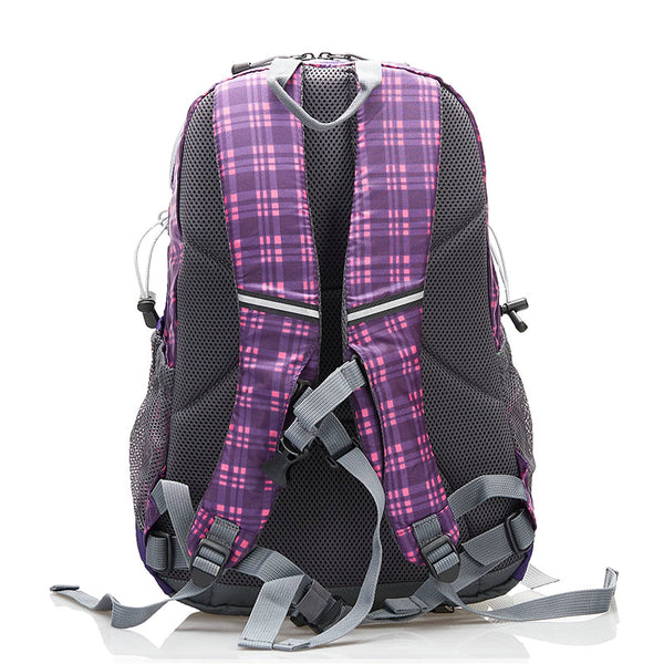 コロンビア BENNACK LT18 リュック バックパック パープル グレー ナイロン レディース Columbia 【中古】