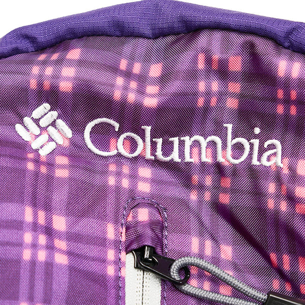 コロンビア BENNACK LT18 リュック バックパック パープル グレー ナイロン レディース Columbia 【中古】