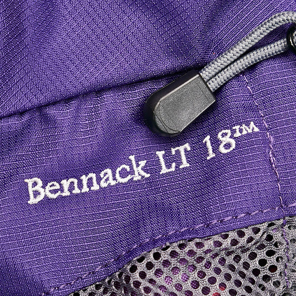コロンビア BENNACK LT18 リュック バックパック パープル グレー ナイロン レディース Columbia 【中古】