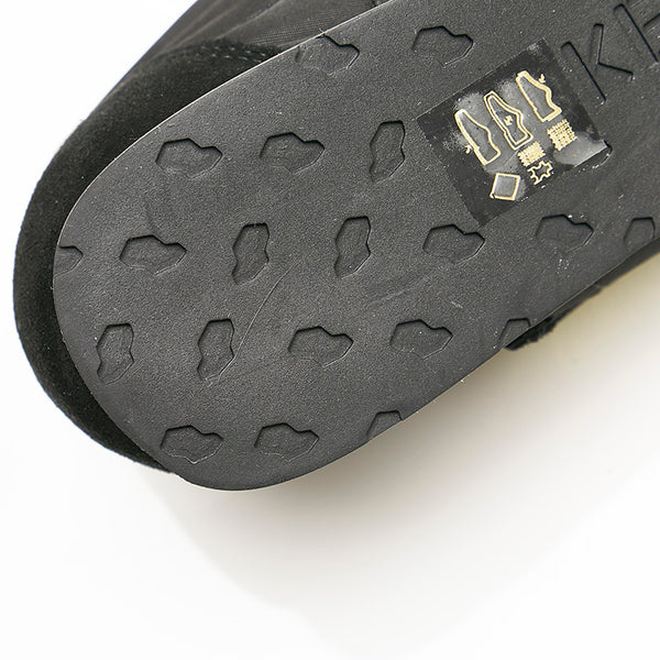 ケンゾー スニーカー ブラック ナイロン スウェード レディース KENZO 【中古】