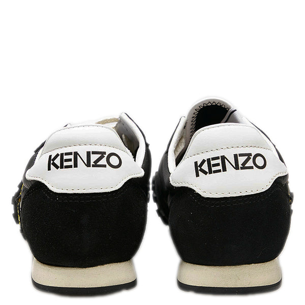 ケンゾー スニーカー ブラック ナイロン スウェード レディース KENZO 【中古】
