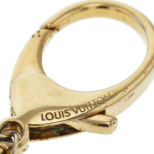 ルイ ヴィトン M65759  ゴールド ピンク メッキ ビジューサック クール ハート チャーム レディース LOUIS VUITTON 【中古】