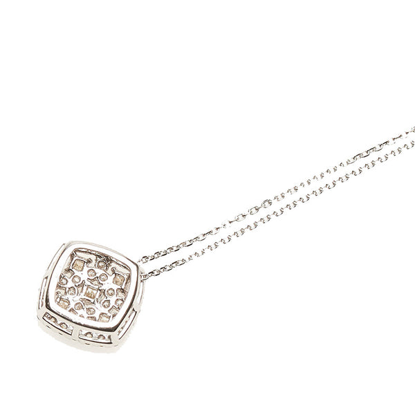 Pt950 プラチナ Pt850 プラチナ ダイヤ0.70ct ネックレス レディース 【中古】