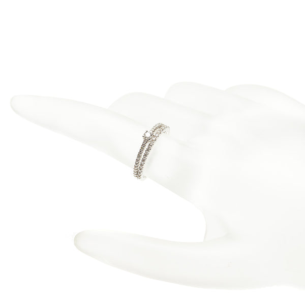 Pt950 プラチナ ダイヤ0.28ct リング 指輪 レディース 8号 【中古】