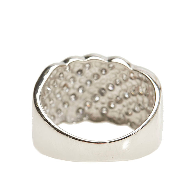 Pt900 プラチナ ダイヤ1.00ct リング 指輪 レディース 11.5号 【中古】