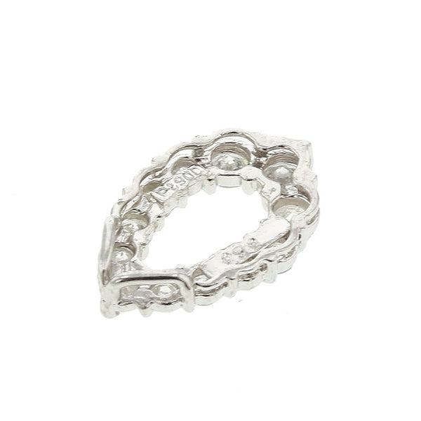 Pt900 プラチナ ダイヤ0.52ct ペンダントトップ レディース 【中古】