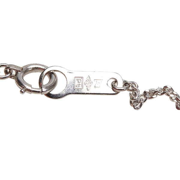 Pt900 プラチナ Pt850 プラチナ ダイヤ0.68ct ネックレス レディース 【中古】