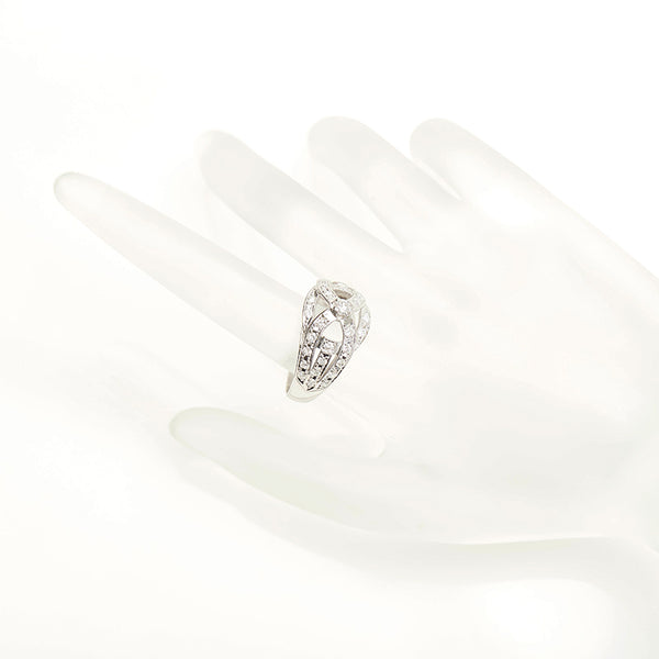 Pt900 プラチナ ダイヤ0.74ct リング 指輪 レディース 14号 【中古】